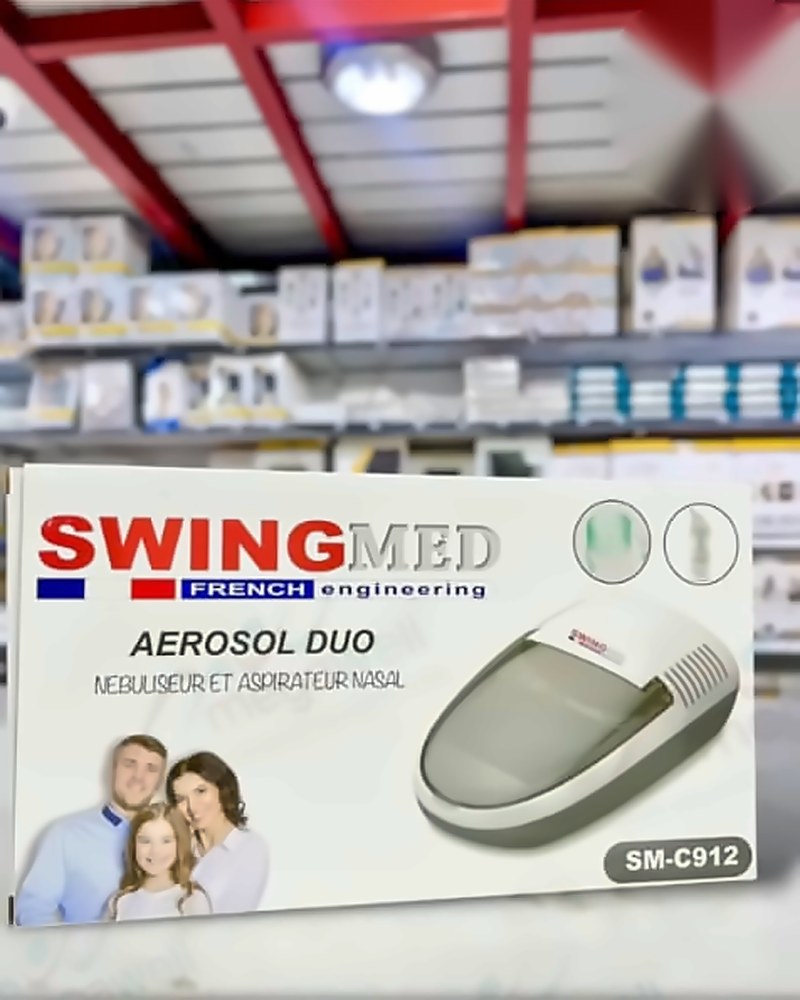 Aérosol Duo, nébuliseur et aspirateur nasal