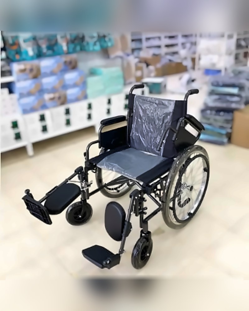 Fauteuil roulant renforcé à pneus gonflables