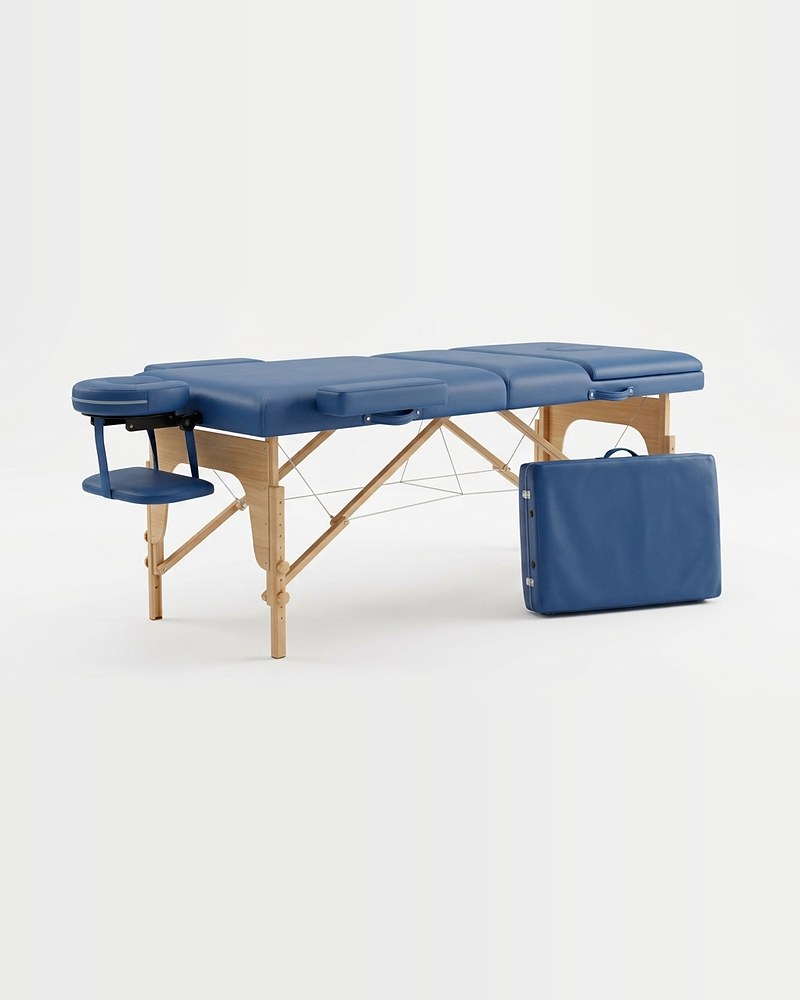 Table de massage pliable en bois